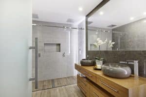 residential bathroom flooring